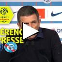 Conférence de presse Paris Saint-Germain - RC Strasbourg (2-2 ) / 2018-19